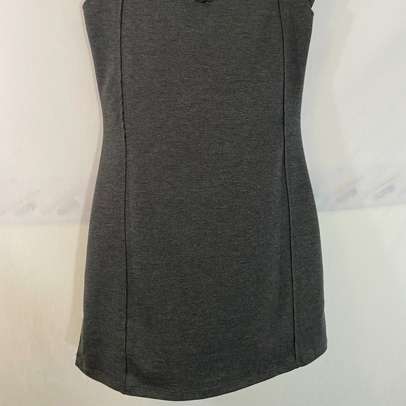 SOLD Desigual Gray & Multicolor Cap Sleeves Pullover Tank Dress NWOT - Picture 7 of 16